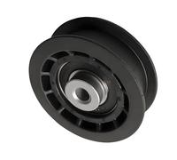 Single Slot Pulley Part Flat Idler Pulley Mowers Single Replacement for 15280 106-2176 Easy Install Pulley