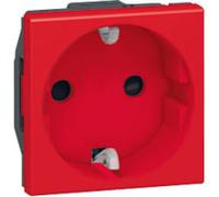 Single socket with/u 16A IP20 Schuko with Mosaic 077214