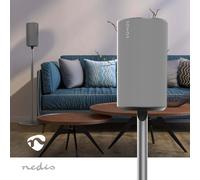 Single Speaker Floor Stand Mount Fixed Height for Sonos Era 100 Black
