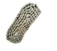 Single Speed Bike Chain, High Strength Steel Fixed Gear Chain with Safety Buckle, 116 Links Quick Install for Single Fixed Gear Bicycles