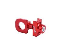 Single Speed Bike Chain Tensioner Aluminum Alloy Speed Chain Tensioner Protector Replacement Accessories(red)
