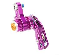 Single Speed Chain Tensioner for Mountain Biking Features 11T Guide Wheels (Purple)