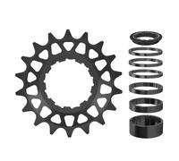 Single Speed Front Chainring, 16/18 Teeth Freewheel Replacement Part - Rear Wheel Sprocket, Suitable for Children, Teenagers, Adults, Beginners, Mountain Biking, Road Cycling, Outdoor, City and Road