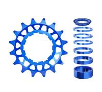 Single Speed Front Chainring - 16/18 Teeth Freewheel Spare Part, Bicycle Speed Sprocket | For Outdoor, City, Street, Mountain Biking, Road Cycling, Adults, Beginners, Teenagers