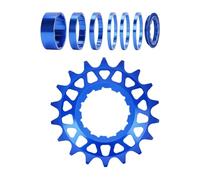 Single Speed Front Sprocket, 16T/18T Modification Freewheel, Cycling Speed Sprocket, High-Performance Bike Gear, Replacement Part for City Streets, Mountain Trails, Road Biking, Adult & Youth