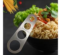 Single Stainless Steel Spaghetti Measuring Tools for Perfect Portions - Ideal Pasta Noodle Portion Control Accurate Measurement Dishwasher Safe