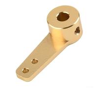 Single Steering Rudder Tiller Arms for RC Model Car and Boat, Aluminum Alloy, Compatible with 3mm, 4mm, 5mm Shafts, and Reliable Design (4.1mm)