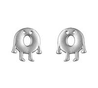 Single Stud Earring No Need To Take Down Donut Ear Studs For Women Girls
