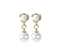 Single Stud Earrings for Women Earring Dangle Zirconia Earrings Silver With Clips Earrings Leather Drop Earrings (C, One Size)