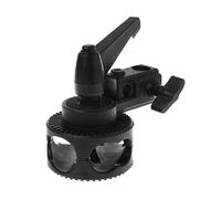 Single Swivelling Grip For Head Wheel Clamp Clip Bracket Tilt Mount Adapter Telescopic Reflector Arm Support