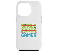 Single Taken Gamer Priorities relationship status tee Case for iPhone 13 Pro