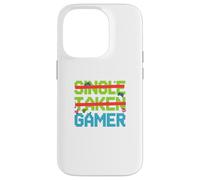 Single Taken Gamer Priorities relationship status tee Case for iPhone 14 Pro