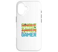 Single Taken Gamer Priorities relationship status tee Case for iPhone 16