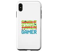 Single Taken Gamer Priorities relationship status tee Case for iPhone XS Max