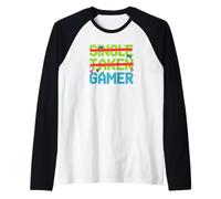 Single Taken Gamer Priorities Relationship Status tee Raglan Baseball Tee