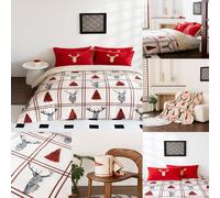 (Single) Teddy Bear Fleece Stag Fluffy Warm Soft Duvet Set