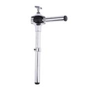 Single Tom Holder Stand Mount Bracket Durable Steel Silver Plated