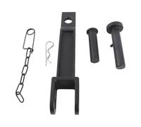 Single Tow Hook Kit A20-6014 with Pull Pin A65-6008 and Frame Pin A65-6007, Heavy Duty Tow Hook Hitch Pin Set, Alloy Steel Towing Accessories for Peterbilt T170 T270 T370 T66