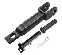 Single Tow Hook Kit Heavy Duty Alloy Steel Towing Accessory with Pull Pin Frame Pin for Peterbilt Trucks