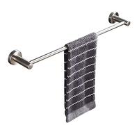 Single Towel Bar Rails 100cm 110cm 120cm, Wall Mounted Towel Holder Long Towel Rail for Bathroom and Kitchen, Stainless Steel Polished Finish (Size : 110cm) Dignified