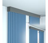 Single Track Curtain Rod KitBlackout Pelmet for Ceiling & Wall Mount Perfect Room Divider Solutions Stylish & Functional