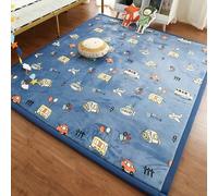 Single tree forest 2.5cm Thick Kids Carpet, Large Area Rug-Bus-120 * 200cm