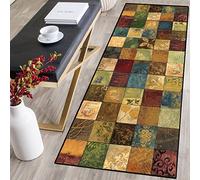 Single tree forest Floor Hall Hallway Runners Mats Rugs，Non-slip Rubber Back ，Dirt Stopper Carpet Runner ，Floor Mats，for Living Room/Kitchen/Hallway/Bedroom/Corridor