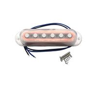 Single Twist Guitar Pickup for Bright Articulate Tone with Sensitivity and Vintage Formatting ABS Metal Construction Sensitivity Pickup
