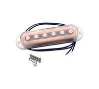 Single Twist Guitar Pickup for Bright Articulate Tone with Sensitivity and Vintage Formatting ABS Metal Construction STREET Single Twist Guitar Pickup