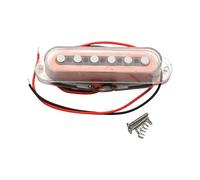 Single Twist Guitar Pickup for Bright Articulate Tone with Sensitivity and Vintage Formatting ABS Metal Construction STREET Single Twist Guitar Pickup
