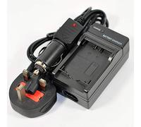 Single Wall/Car Battery Charger for PANASONIC DMW-BLE9E DMW-BLG10E DMW-BLH7E Lumix DMC-GF3 DMC-GF5 DMC-GF6 GF7 DMC-GX7 DMC-GX85 DMC-LX100 DC-TZ90 DMC-TZ80 TZ81 DMC-TZ100 TZ101 Camera