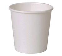 Single Wall Cup White (4oz / 120ml) Tea/Coffee/Hot Drink (1000)