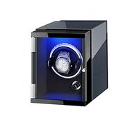 Single Watch Winder Quiet Motor Battery Powered Or AC Adapter Box Luxury Storage Case