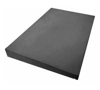 Single Weathered Concrete Coping Stone-Dark Grey-375X600-Pallet Of 25