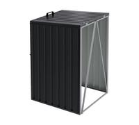 Single Wheelie Bin Storage Garden Store Cover Rubbish Dustbin Shed Storage Units