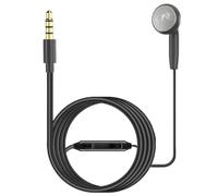 Single Wired Headphone,Business Study Headset for Smartphone with Microphone - Single Ear Headphone Wire Control for Family, Coworkers, Students