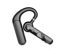 Single Wireless Headset 6.0 Long for Battery Life - Clear Calls Business Headset for Professionals