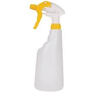 Single Yellow 750ml Heavy Duty Empty Plastic Water Trigger Spray Bottle for Household Gardening, Plant Watering, Car Valeting & Cleaning