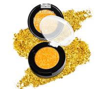 Single Yellow Glitter Eyeshadow 32h