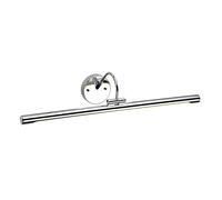 Loops SingleAdjustable LED Fitting Picture Light Slim Polished Chrome 7.9W Loops Multicolor