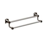 SinglePole Towel RacknchFree Bathroom Towel Holder 50cm (19.6inch) DoublePole Hanging Rod for Bath Towels Durable and Stylish WallMounted Design