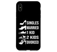Singles Married 1 Kid 2 Kids Divorced Case for iPhone XS Max