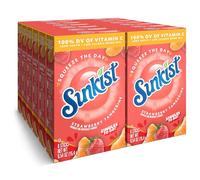 Singles To Go! Sunkist Drink Mix, Strawberry Tangerine, 72 Packets