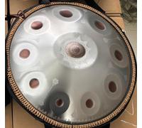 "SINGOFIRE" Handpan Drum, Handpan Drums for Adults, 22-Inch 432Hz D Minor Kurd Handpan, Celestial Bloom - Golden Eye Nebula
