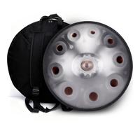 "SINGOFIRE" Premium Handpan Drum, Print Handpan Drums for Adults, 22-Inch 432Hz 10 Notes D Minor Kurd Handpan, Celestial Bloom Collection - Golden Eye Nebula