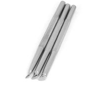 Singring Leather Stamping Tool Beveling Set 3Pcs Undercut Beveler Stamps Stainless Steel Carving DIY LeatherCrafts Kit (Undercut Beveler)