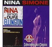 Sings Duke Ellington / At Carnegie Hall Live edition by Simone, Nina (2000) Audio CD