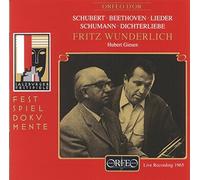 Sings Schubert/Beethoven/Schum by Fritz Wunderlich