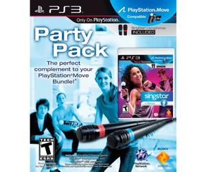Singstar + Dance Party Pack with Microphones for Sony PS3 Move