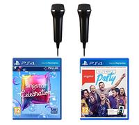 Singstar Ultimate Party + Celebration + 2 Microphones Bundle PS4